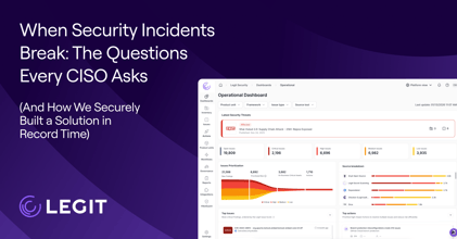 When Security Incidents Break: The Questions Every CISO Asks (And How We Securely Built a Solution in Record Time)