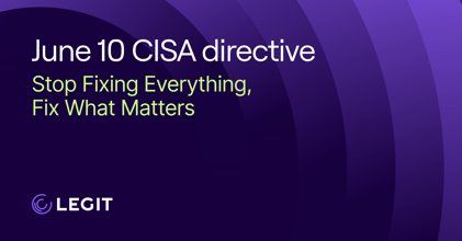 On June 10, the U.S. Cybersecurity and Infrastructure Security Agency (CISA) issued a new directive on how federal agencies should handle software vulnerabilities. Agencies now must ask whether a flaw is genuinely exposed and exploitable before treating it as urgent, which means the old “every critical is a five-alarm fire” approach is officially dead.