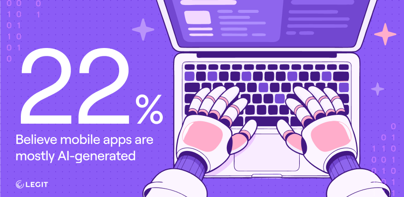 AI-generated apps post