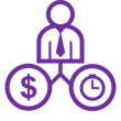 Icon - Money Time Purple