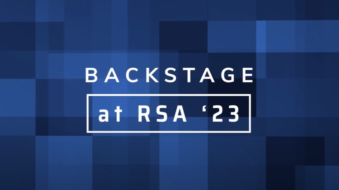 Legit Security - Backstage at RSA 2023 with Roni Fuchs