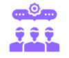 Team Gear Collaboration Icon
