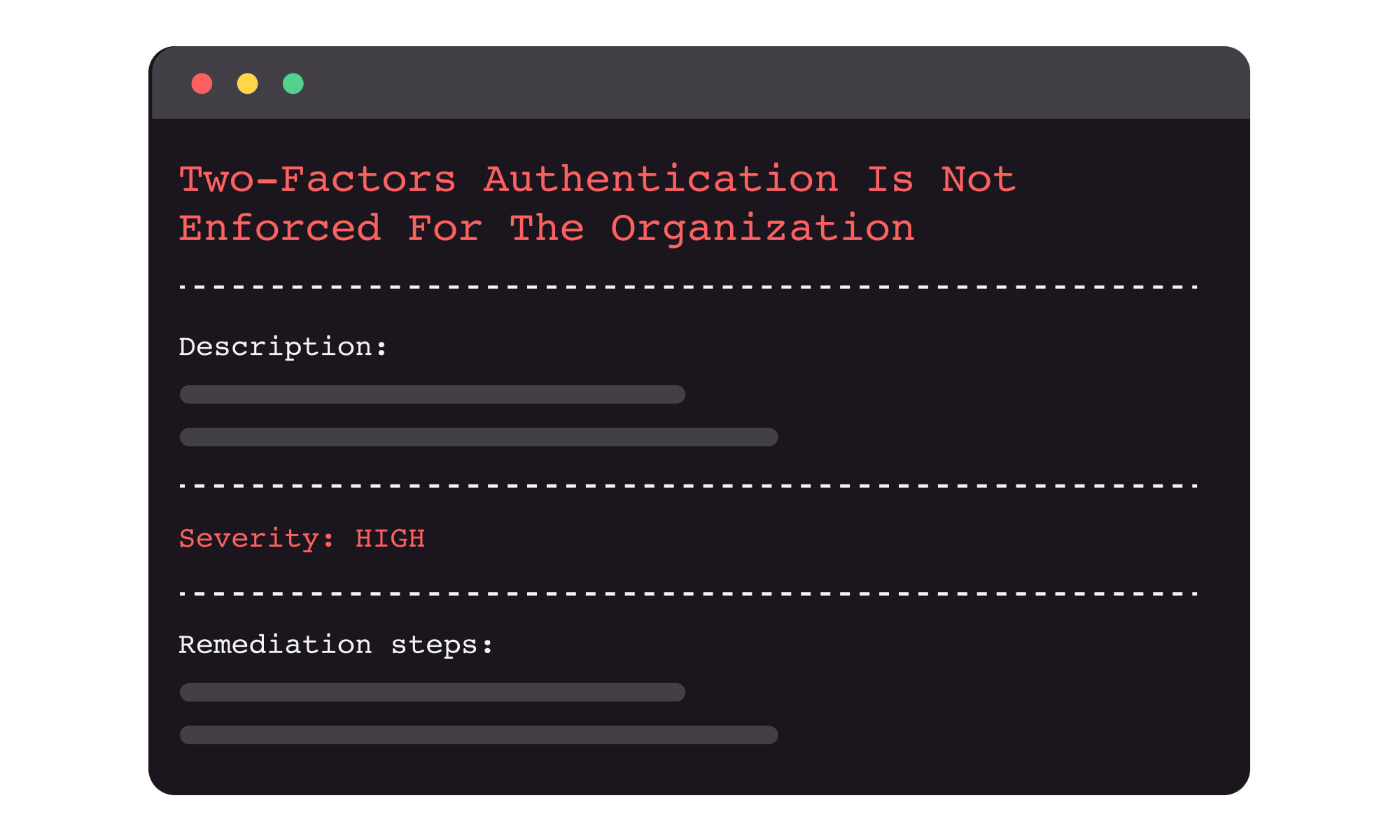 Legitify - Detect Security Issues