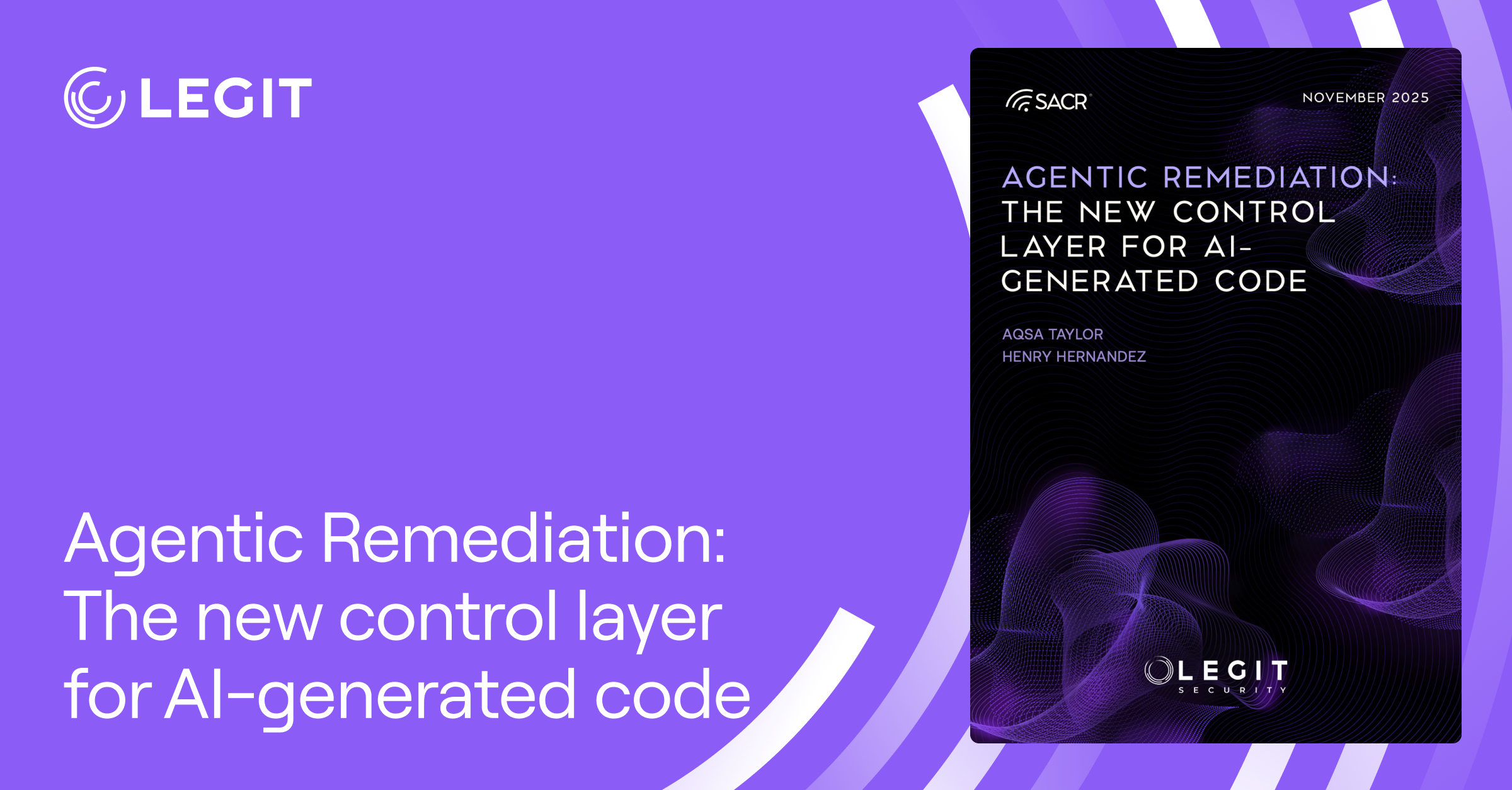 Agentic Remediation: The New Control Layer for AI-Generated Code