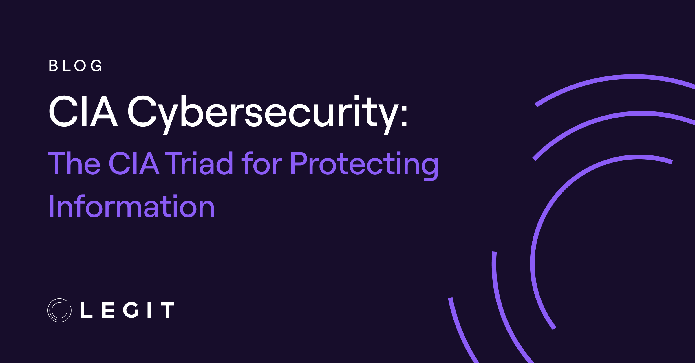 CIA Cybersecurity: The CIA Triad for Protecting Information