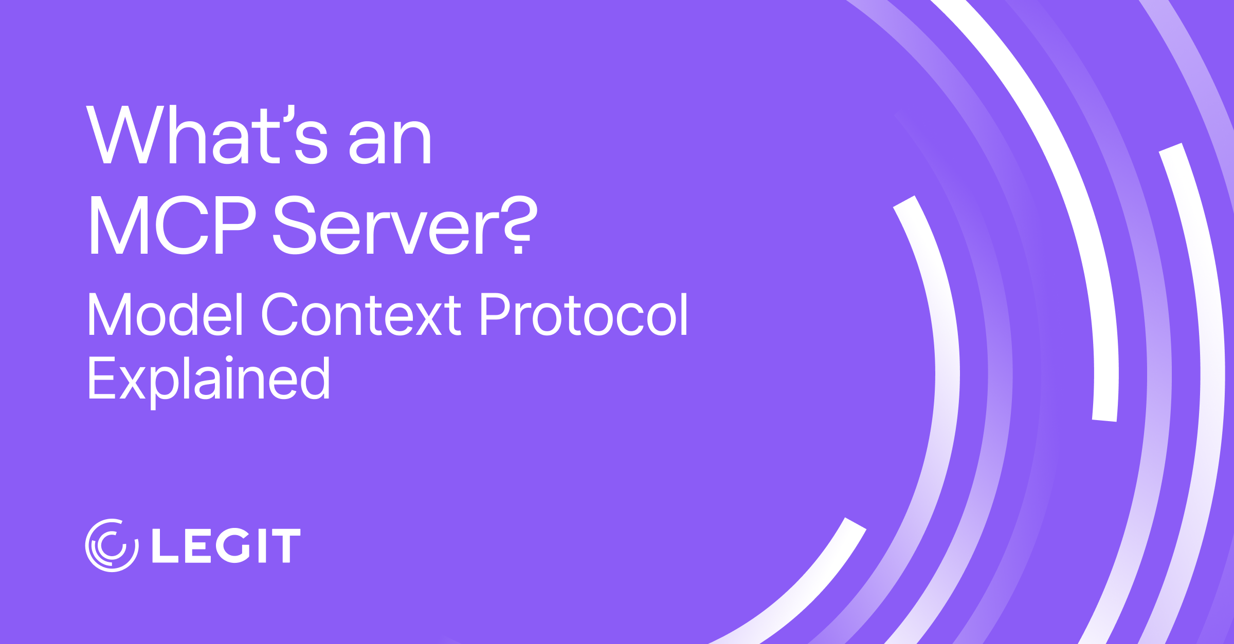 What’s an MCP Server? Model Context Protocol Explained