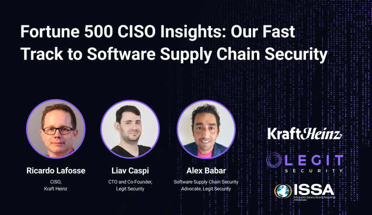 Fortune 500 CISO Insights - Our Fast Track to Software Supply Chain Security