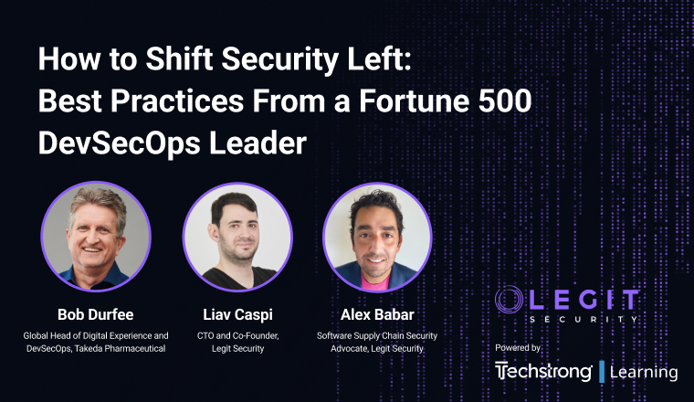 How to Shift Security Left - Best Practices From a Fortune 500 DevSecOps Leader